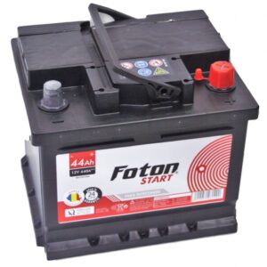 Baterie Auto 12V 44Ah, Pornire 440A, Dimensiuni 207 x 175 x 175 mm Borna+ Dreapta Foton Start