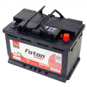 Baterie Auto 12V 74Ah, Pornire 680A, Dimensiuni 278 x 175 x 190 mm Borna+ Dreapta Foton Start