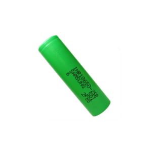 Acumulator Li-Ion 3.7V 18650 25R INR 2500mAh Verde, Dimensiuni 18 x 65 mm, Descarcare 20A Bulk Sony