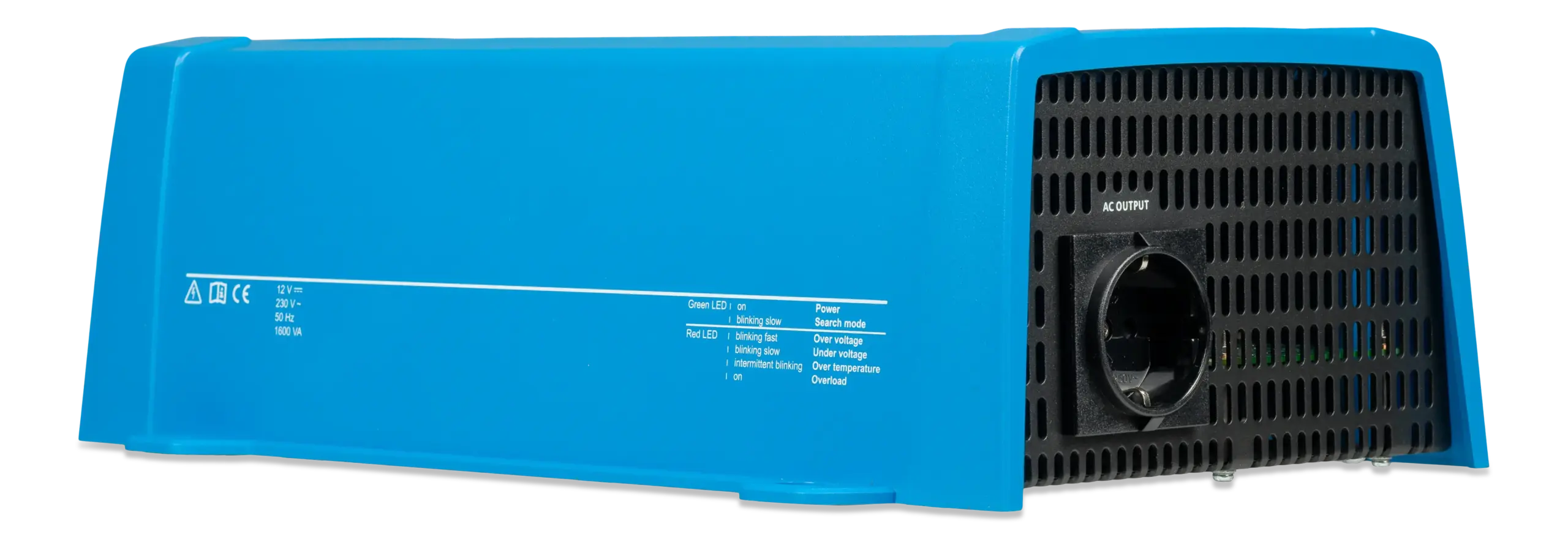 Invertor Inverter 12V 1600VA Victron Energy 12 1600 VE.Direct Schuko - imagine 3
