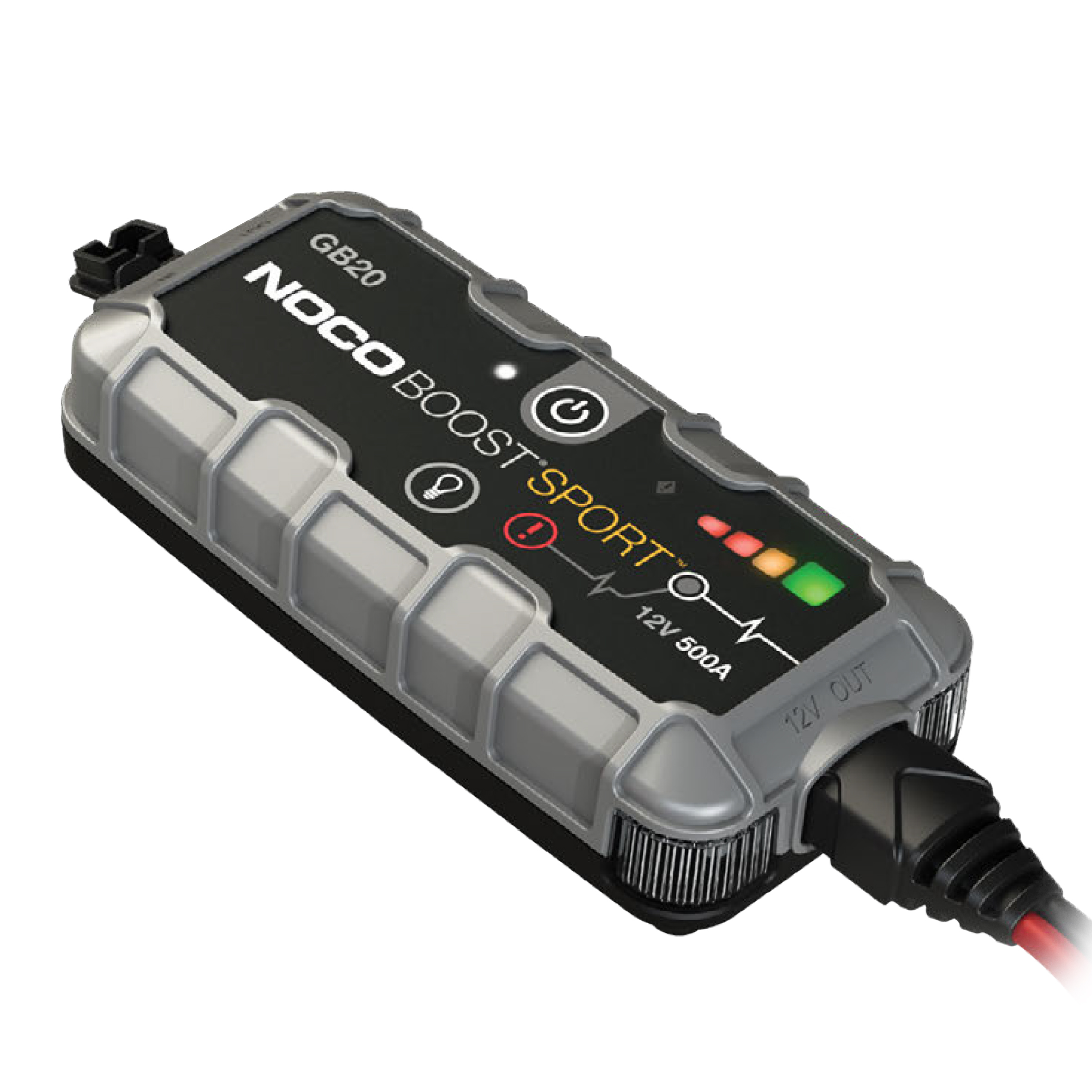 Robot Pornire Auto, Jump Starter Auto 12V Portabil, Curent Pornire 500A Litiu-Ion, Noco Boost GB20 - imagine 2