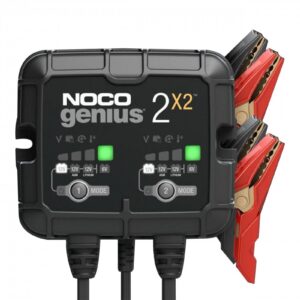 Redresor acumulatori 6V 12V 2A, incarca 2 acumulatori, NocoGenius 2x2