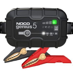 Redresor acumulatori 6V 12V 5A, pentru acumulatori 120A, NocoGenius 5