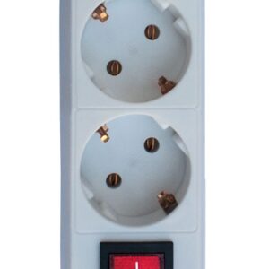 Prelungitor 3 metri cu 3 Schuko, Cablu 3x 1.5mm, Culoare Alb, Putere 3680W 16A, TED Electric TED003867