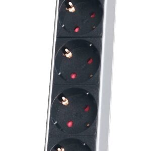 Rack bara alimentare (PDU) 19" 8 prize schuko, alimentare schuko 16A Ted Electric
