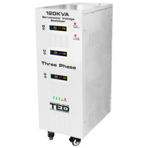 Stabilizator retea maxim 120KVA-SVC cu servomotor trifazat-trifazat TED000088