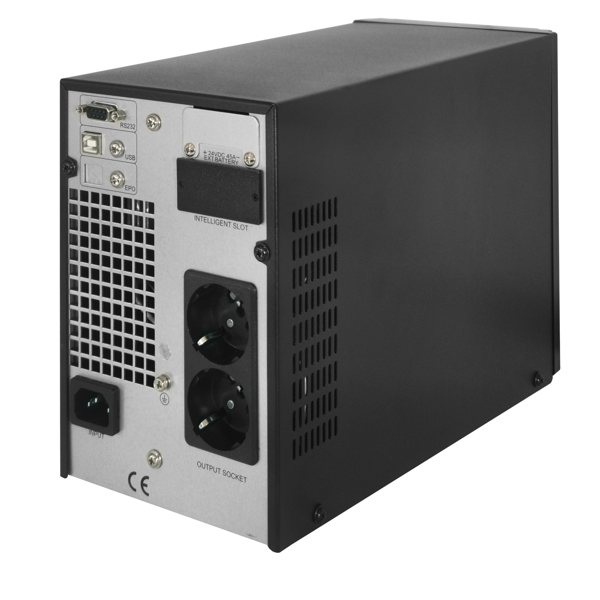 UPS 1000VA Online dubla conversie management 2 schuko TED Electric TED003973 - imagine 2