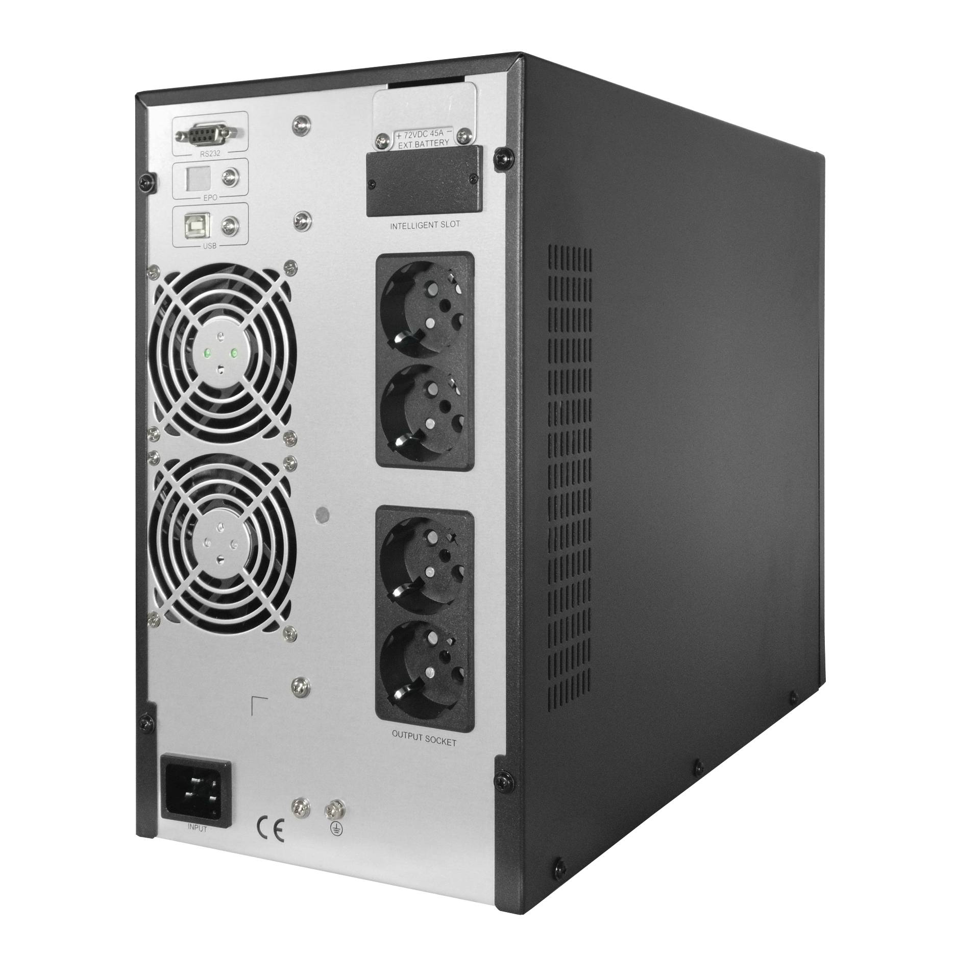 UPS 3000VA Online dubla conversie management 4 schuko TED Electric TED003997 - imagine 2