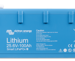 Victron Energy LiFePO4 Battery 25,6V 100Ah - Smart